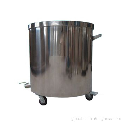 Vessels Tanks Stainless steel mixing tank with wheels Supplier